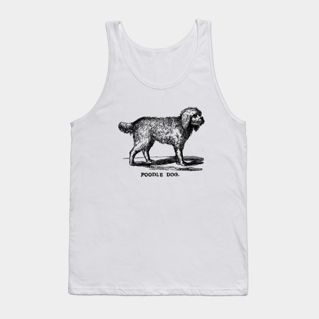 Poodle dog Tank Top by giddyaunt